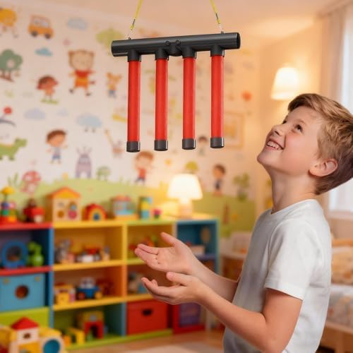 Fallende Stöcke Spiel - Reaktionstraining Spielzeug Mit Fernbedienung, Reaktionsspiele Für Kinder Mit 3 Geschwindigkeit,