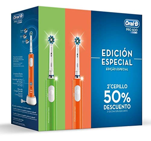 Oral-B Pro 600 3D Cepillo Electrico Recargable Clasico