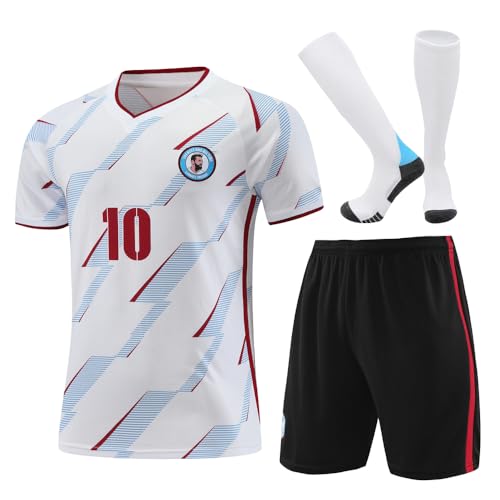 Boys' Soccer Jerseys Kids Shirt Youth Training clothes with Socks Gift Kit Set