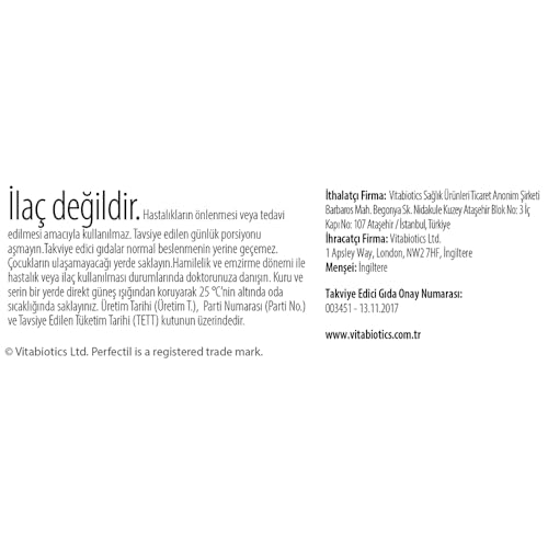Perfectil Original Formula for Hair Skin and Nails - Image 5
