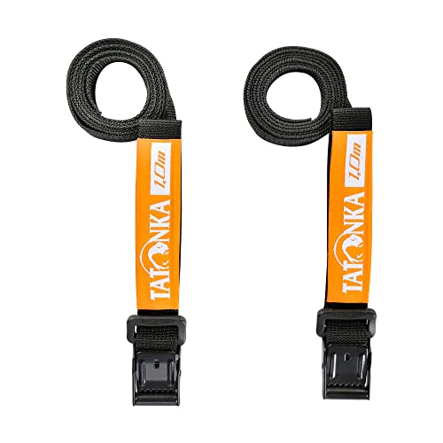 Tatonka Uniseks Easy Strap voor volwassenen, 18 mm/1,00 m, zwart, 100 cm