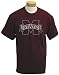 NCAA Men's Mississippi State Bulldogs Biggies Short Sleeved T-Shirt (Maroon, X-Large)