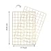 Pulatree Wire Grid(1 Pack), Photo Wall Display Metal Mesh Panel Decor Organizer - Gold, 25.6 x 17.7 inch