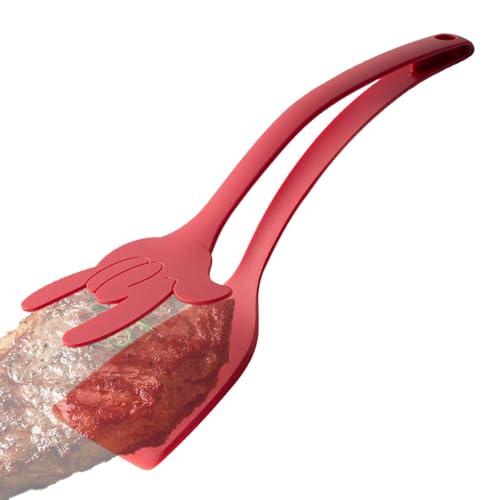 Pince à steak, pelle à frire pour poisson, pelle à nourriture, pelle multifonction pour steak, poisson, , hamburger, barbecue, friture, crêpes, tartes à pizza