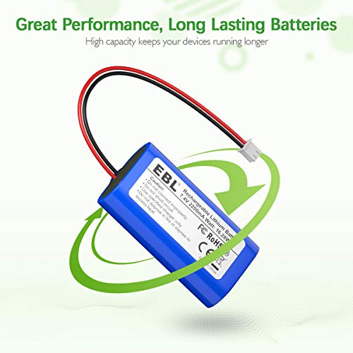 Ebl 7.4V 2200Mah Li-Ion Rechargeable Batteries Replacement Batteries For Electronics, Toys, Lighting, Equipment #TOP1