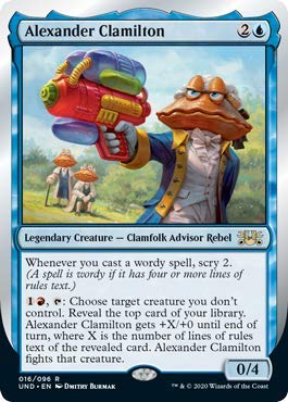 mtg unsanctioned new cards Magic: The Gathering - Alexander Clamilton Design - Choose one:PM FIN World Map Power10000 All cards will be Serialized The One Ring!!