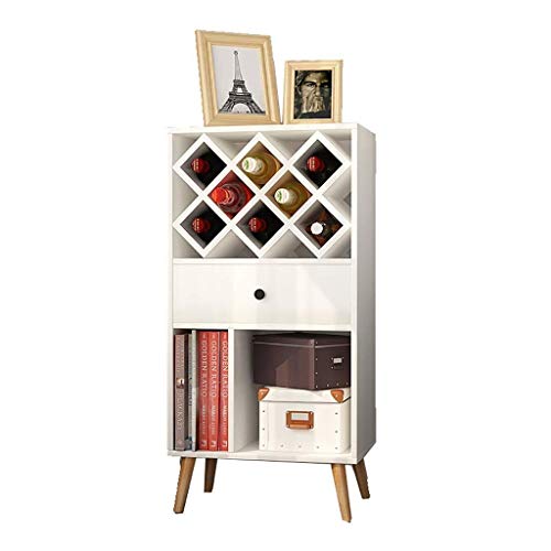 Gabinete para vinos de pie de madera maciza con 3 capas