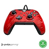 PDP Gaming Wired Controller: Phantasm Red - Xbox Series X|S, Xbox One, PC - Summer 2021 Model
