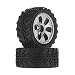 Dromida Wheel/Tire Assembled MT 4.18 (2)