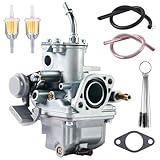 Carburetor Compatible with Yamaha Raptor 80 Moto 4 YFM80 YFM80R YFM80W ATV Quad 2002-2008 YFM100 Champ 100 1987-1991,Carb Replace OEM# 3GB-14101-00-00