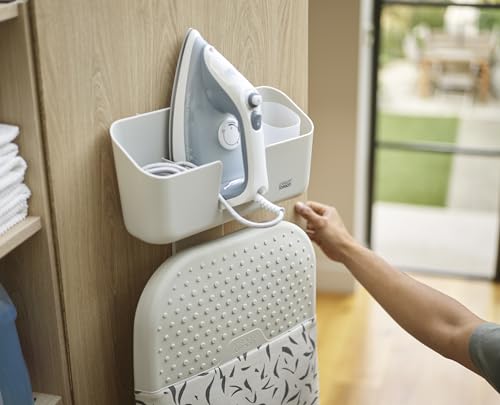Joseph Joseph 50043 Ironhub Wall Mounted Iron Holder And Jug Storage Organizer With Adjustable Ironing Board Hanger thumb #5