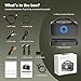 VigorKeeper 5.8 GHz Wireless TV Speakers for Hard of Hearing Seniors, Portable TV Speaker Amplifies TV Sound, 0ms Audio-Video Sync, 20Hrs+ Playback, ARC/AUX/RCA/Coax/Opt, All Cables Included