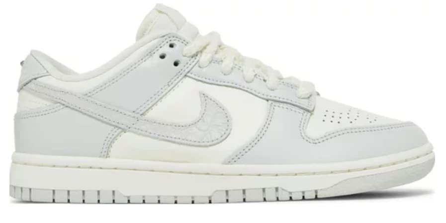 Nike Dunk Low Women Next Nature Black White DD1873-102, Sail/Neutral Grey, 7 UK