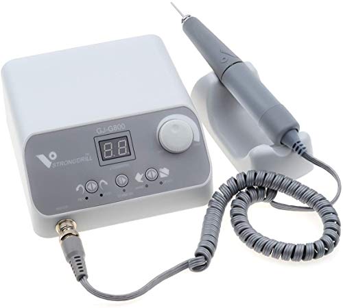 ORILAO GJ-G800 - Máquina pulidora de laboratorio sin escobillas, 50 W, 50000 RPM, gris XM, para joyería, cerámica, silicona, vidrio