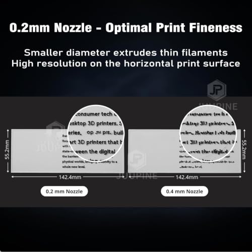 Image of 2-Pack Upgraded 0.2MM Hotend kit for Bambu lab P2S /H2D /H2S（with 4 Silicone Socks）, Extruder Include Hardened Steel Nozzle and electroplated Heating Block for bambus 3D Printer Accessories