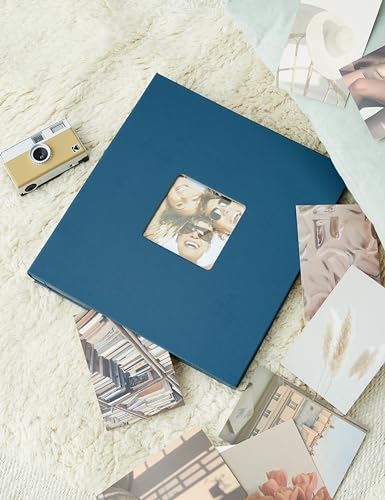 walther design Fotoalbum blau 400 Fotos 10x15 cm Einsteckalbum mit Cover-Ausstanzung, Fun EA-110-L – Ansicht 2
