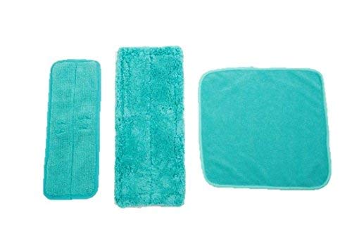 BestofTv / 04 M6 Limpio lo Visto en la TV Torsión Mop Refill Azul de Tela de 25 x 7,5 x 10 cm