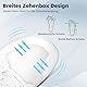BibHoly Breite Barfuss Schuhe Damen Herren Barfußschuhe Minimalistische Sneaker mit Weit Zehenbox und Zero-Drop Sohle, Leicht Traillaufschuhe Atmungsaktiv Walkingschuhe