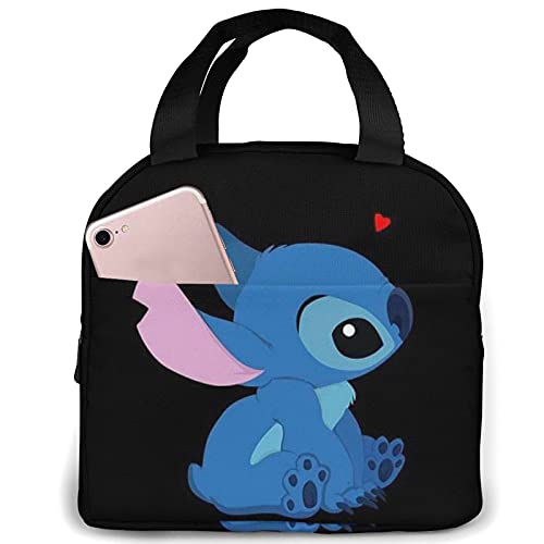 Cartoon Lunch Bag Cute Insulated Lunch Box Portable Lunch Tote Bag For Travel Picnic Work #TOP6
