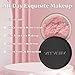 Blurring Setting Powder, Pink Setting for All Skin Tones, Lightweight Silky Formula, Blurring & Oil-Control Finish (pink*2)