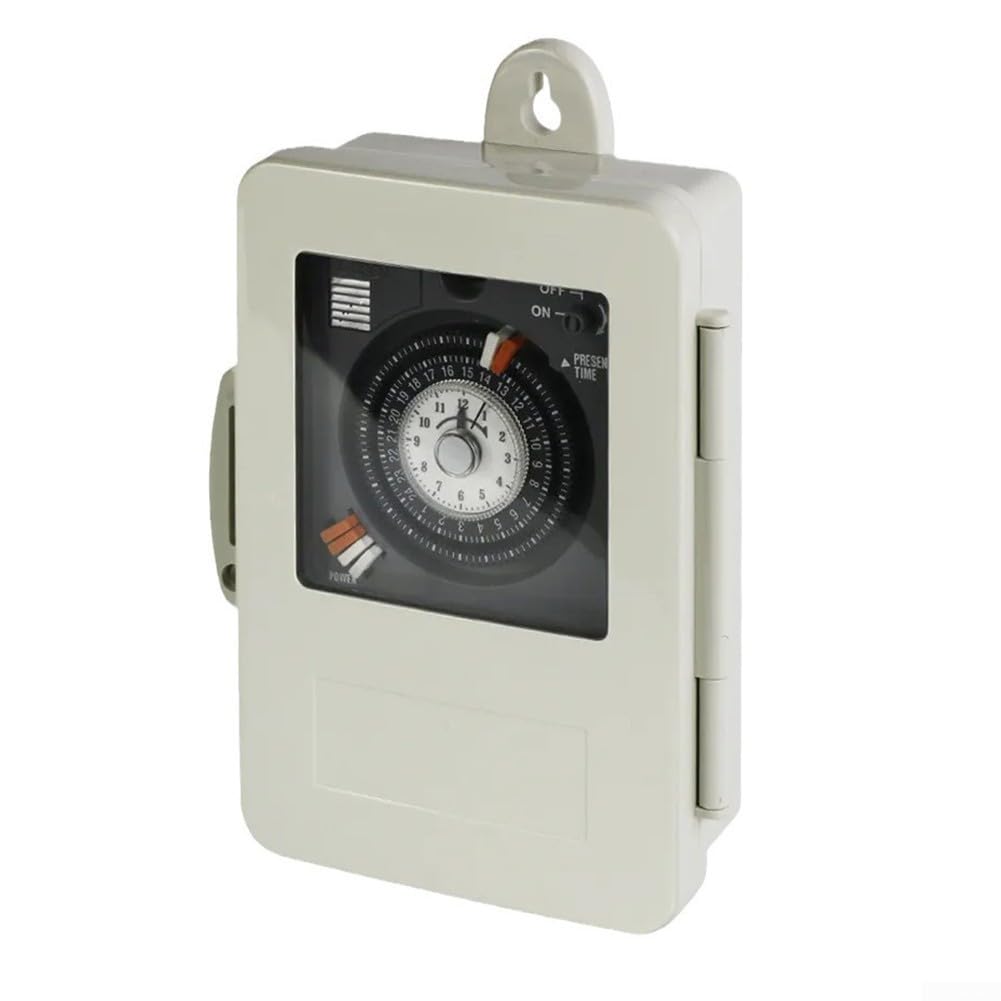 Mechanische Zeitschaltuhr TB330 DIN-Schiene 24h Programm