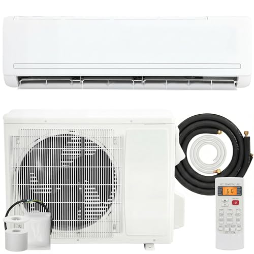 HOMCOM 24000 BTU Mini Split AC/Heating System 19 SEER2 230V Heat Pump