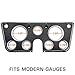 GlowShift 7 Gauge Cluster Dashboard Panel Pod Compatible with Chevrolet Chevy C10 1967-1972 - Direct Fit Factory Replacement - Mounts (5) 2-1/16