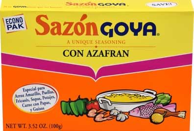 Goya Sazon Azafran - Caja de 3.52 oz, 18 unidades miniatura 2