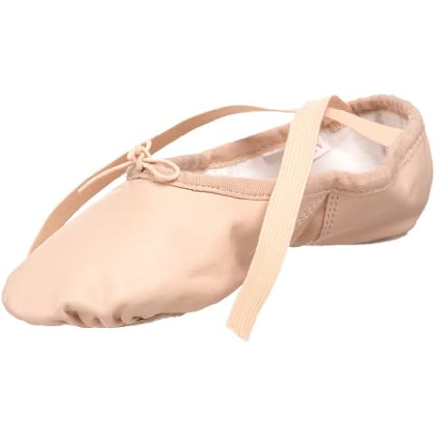 Sansha Silhouette Leather Ballet Slipper,Pink,7 M US Women's Cover