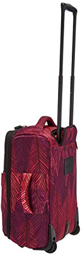 Vera Bradley Women's Softside Foldable Rolling Suitcase Luggage, Banana Leaves Fuchsia, 20" Carry On #TOP1