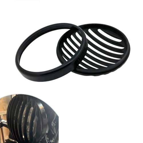 Accessoires protection pour Bobber avec grille phare moto rétro