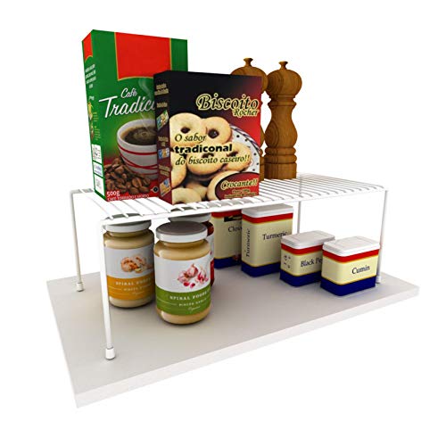 Kit Organizador Aramado Armário Cozinha 4 Grandes 3 Médios
