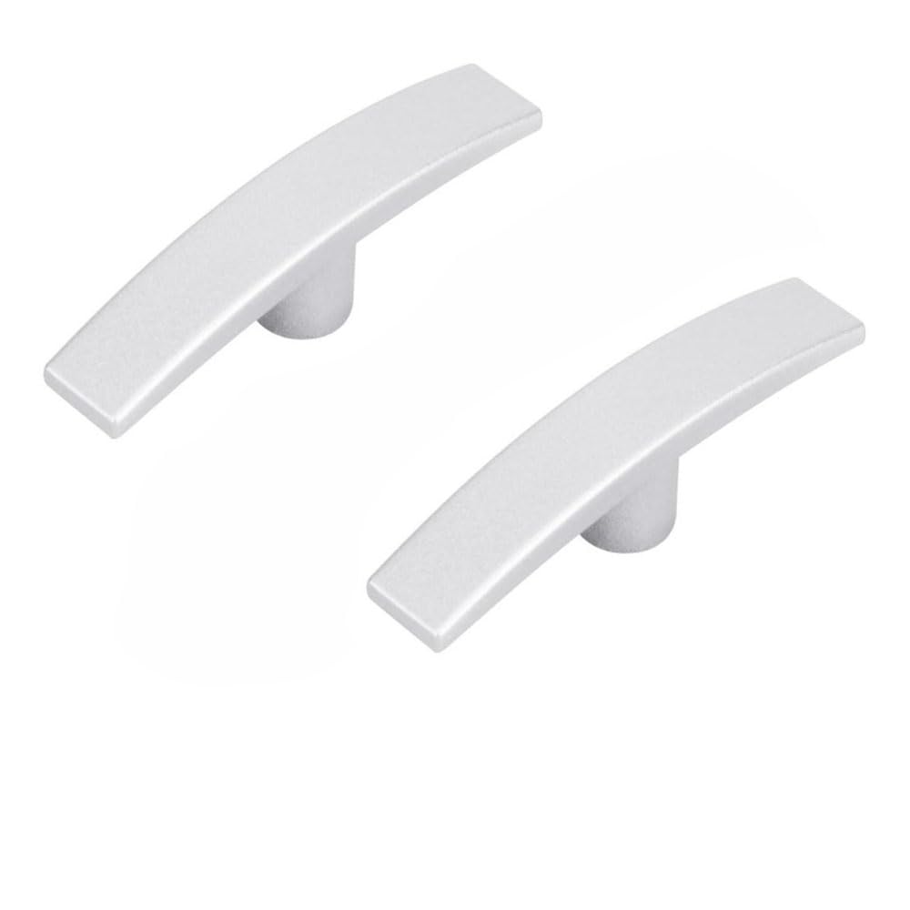 Confezione da 2 maniglie di ricambio in alluminio a T, maniglia per valvola di scarico camper camper parti e accessori compatibili con universali 1 1/2 "e 3"