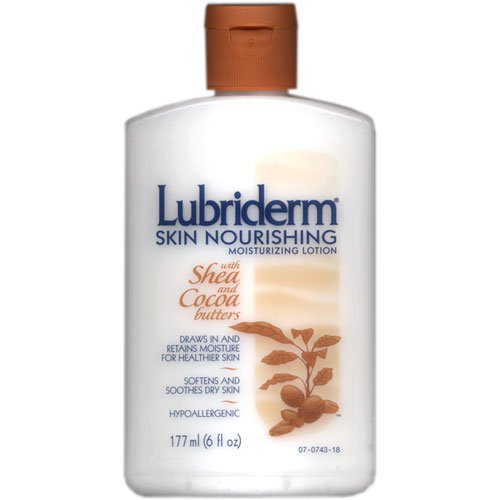 Lubriderm Skin Nourishing Moisturizing Lotion w/ Shea & Cocoa Butters, 6 oz Baby