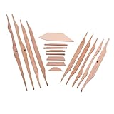 ERINGOGO アコースティックギター用スプルースブレースウッドキット 17ピース 41インチ ギターパーツ 弦楽器製作者向けdiy素材 音響補強と構造安定化用