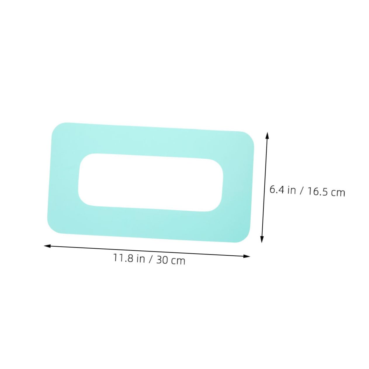 Abaodam 2pcs Surfboard Fin Box Patches Light Green Paddle Board Repair Accessories Weatherproof Connection for Enhanced Stability Precision Fit for Sup and Surfboards