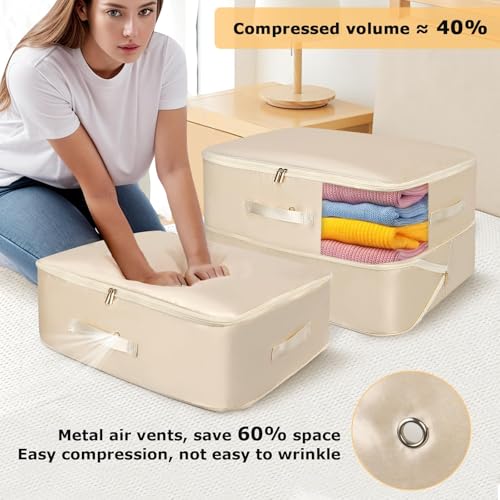 Sac de rangement couette pour organiser vos placards de chambre - 3