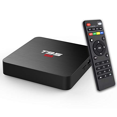 Android 7.1 TV Box, T95 S2 TV Box 2GB RAM 16GB ROM Amlogic S905W Quad-core HD Smart TV Box Android Box Support 2.4G WiFi 3D 4K Smart TV Box