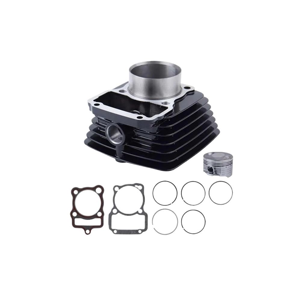 Kit cylindre et segments de piston pour réparer la compression des motos AKT DM 13 mm