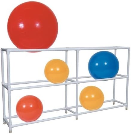 107"L x 19.5"W x 56"H Ball Rack