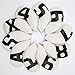 TaylorMade, Cobra, Mizuno, PXG Neoprene Iron Headcovers - 10pc Set - White - Protect Golf Irons