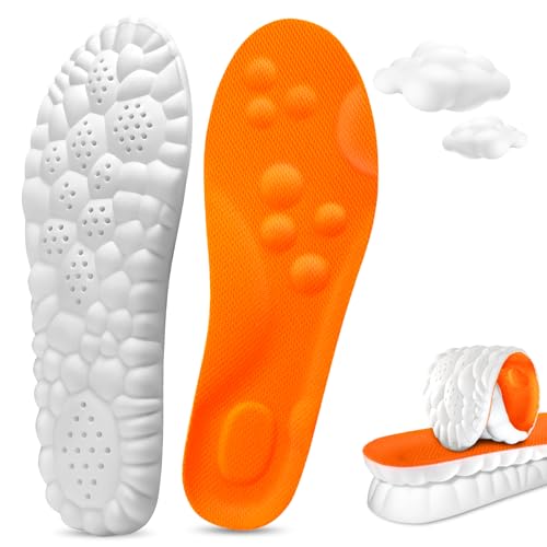 Image of Cloud-like Insole for Men and Women, 4D Soft Memory Foam Cushioning Insoles, Ultra Comfort with Arch Support for Foot Pain Relief, Orthopedic Insole for Walking and Standing All Day