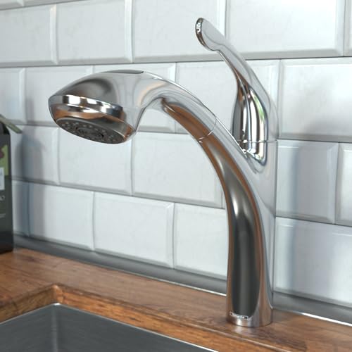 Hansgrohe Allegro E Ausziehbare Küchenarmatur, chrome, Single Hole – Ansicht 4