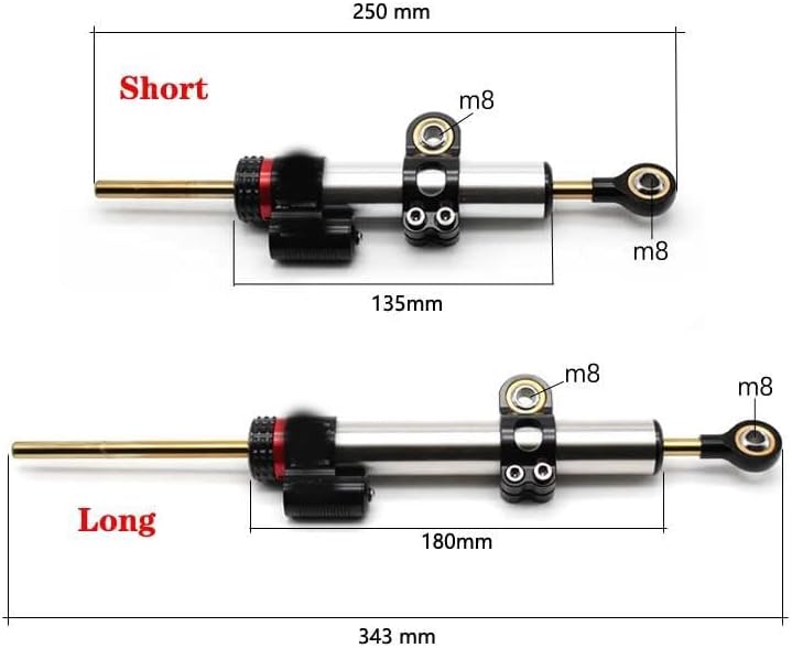 【完売必至】CNCオートバイ調整可能スタビライザーステアリングダンパーに適合するS1000XR G310R G310GS S1000R S100