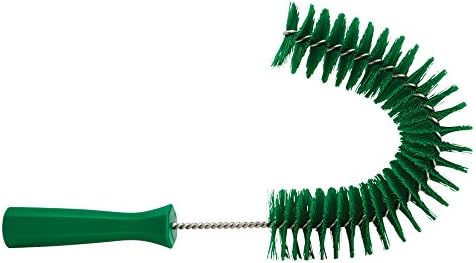 Miniatura 2 de Vikan 53722 - Cepillo de gancho, limpiador de tubos, tubos y canalones curvado de 14.17 pulgadas sin BPA, compatible con postes de extensión Vikan