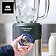 Taurus Amazing JB1200XC - Standmixer | 1200 W | 1,75 l Fassungsvermögen | 6-schneidige Edelstahlklingen | 5 Geschwindigkeitsstufen + Turbo | Glasbehälter mit Skala, Schwarz