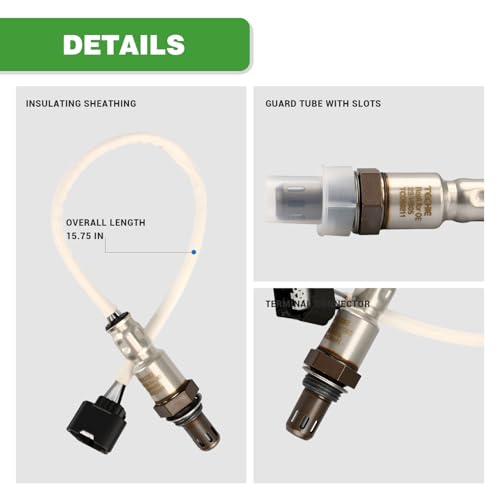 Sensor Oxígeno O2 Techie 234-9133 & 234-4905 Nissan Altima 2.5L miniatura 4