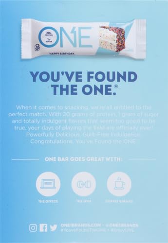 One Protein Bars Birthday Cake 2.12 Oz 4 Ct miniatura 3