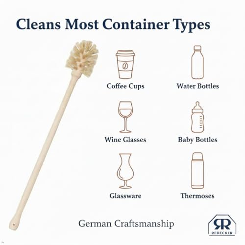 Burstenhaus Redecker RDK-320601 - Scovolino Per Bottiglie - 6