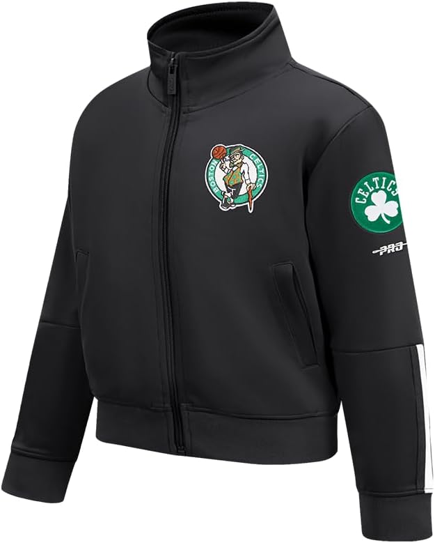 Pro Standard NBA boys Big Boys Nba Classic Chenille Tricot Track Jacket - Image 3